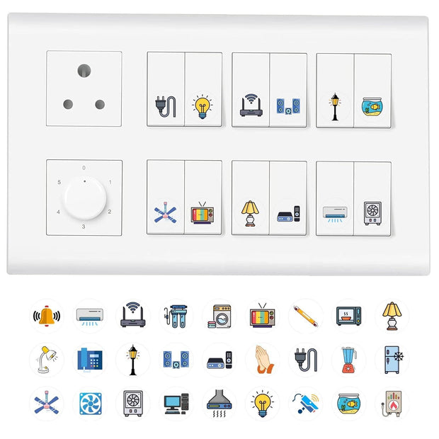 3D Premium Switch Stickers (149 Stickers)